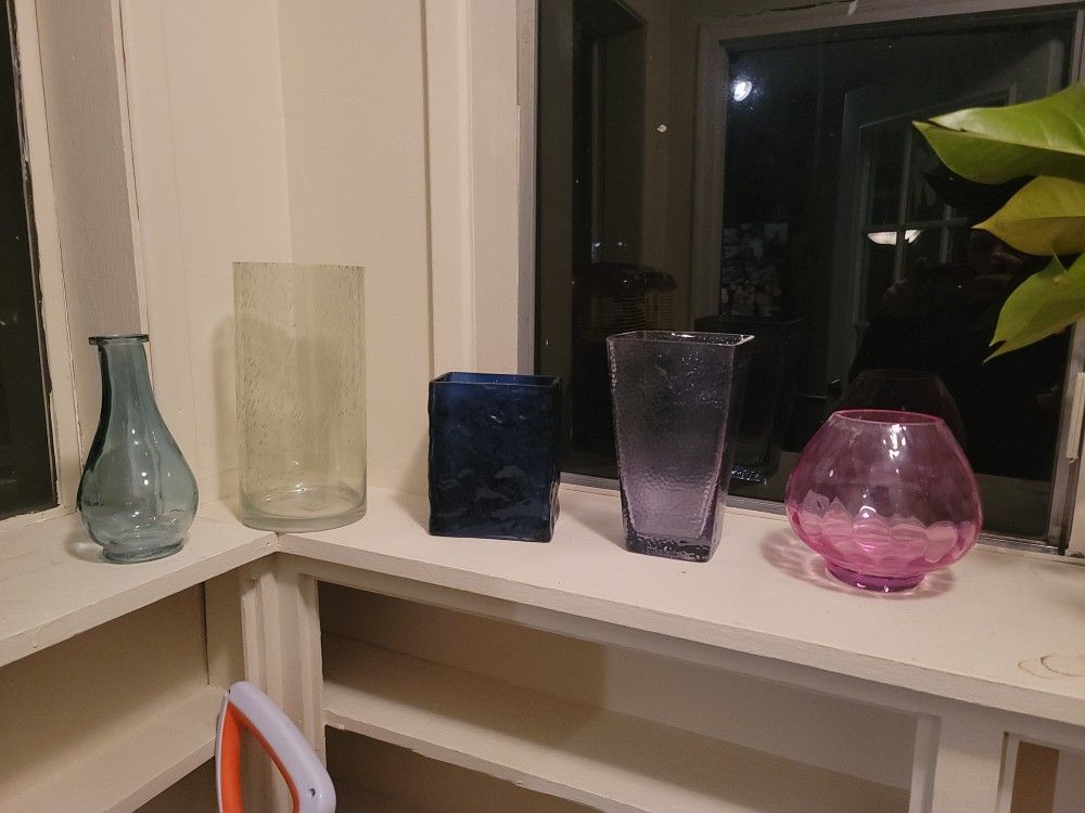 5 Flower Vases