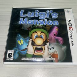 Luigi’s Mansion for the 3DS (CIB) Thumbnail