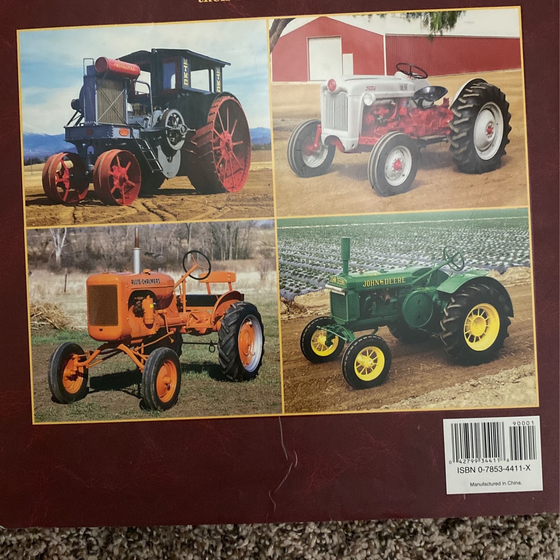 Tractor book classic in collectible tractors
