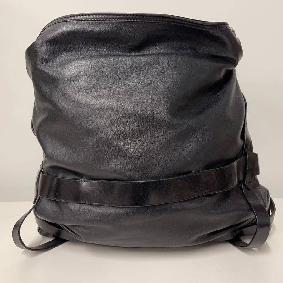 Burberry Gosford Bridle Black Lambskin Leather Hobo Bag