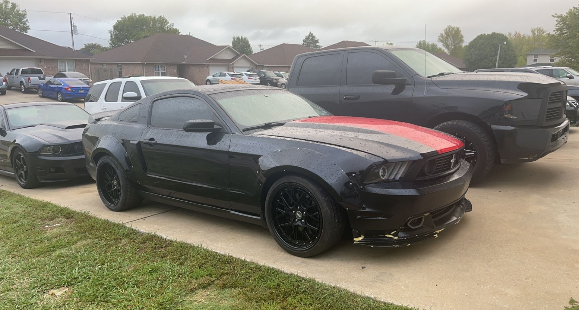 10-14 mustang fenders flares widebody