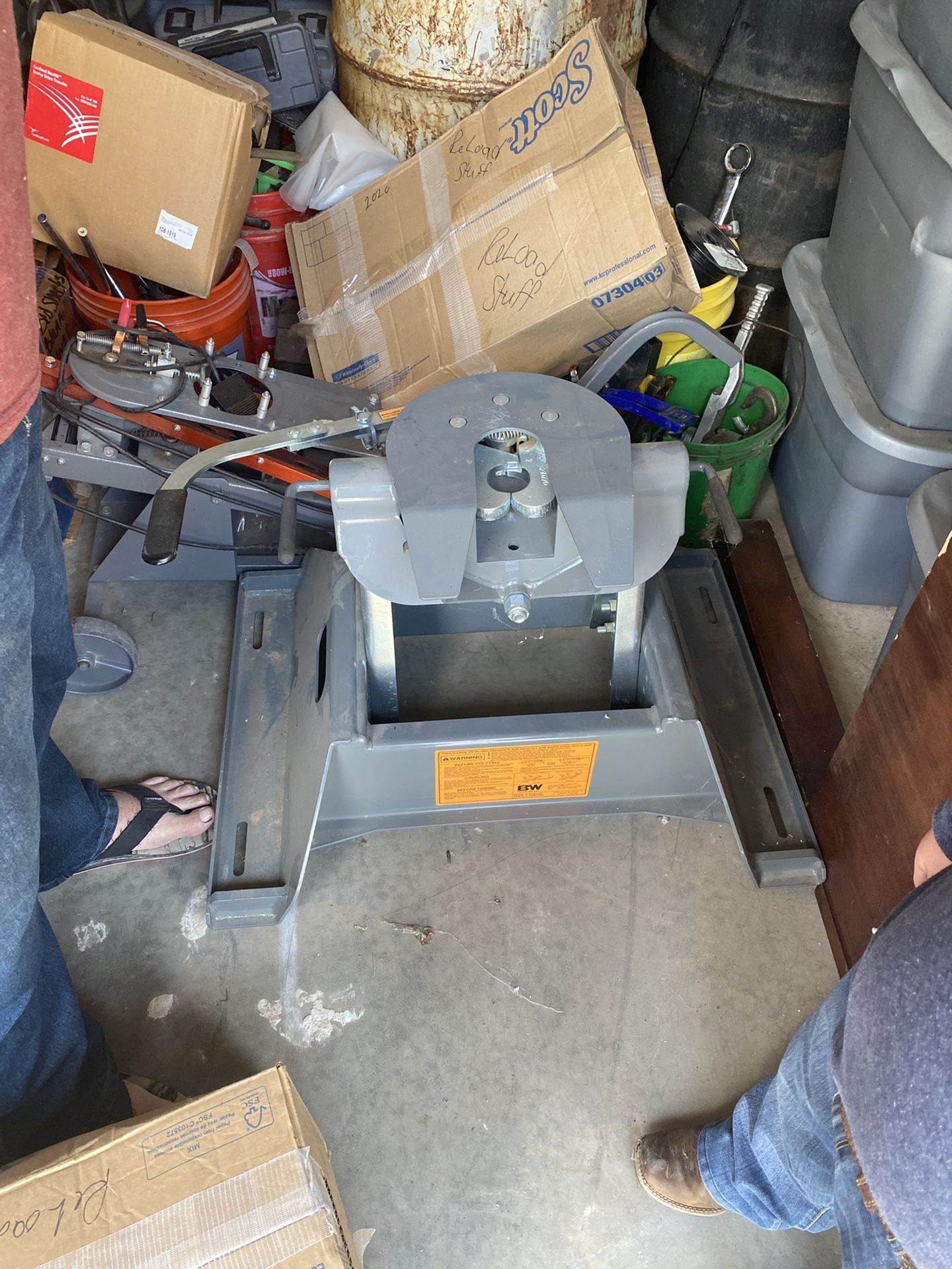 18,000lbs. 5th Wheel Hitch