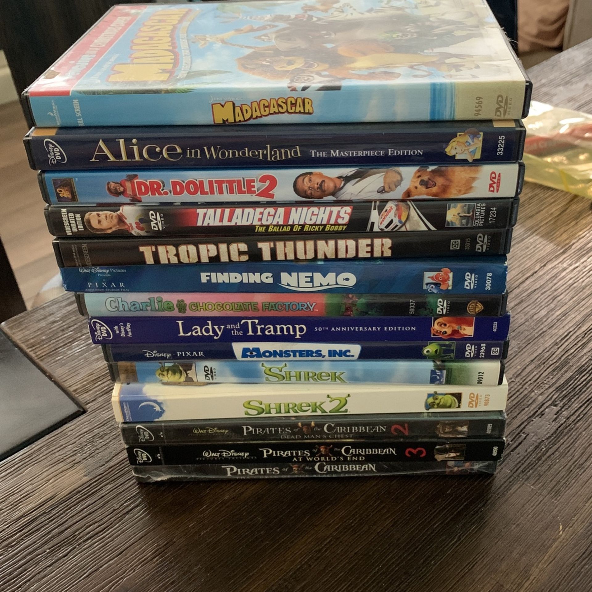 DVDS- Must Take All