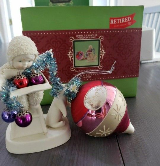 Snowbabies Don't Open 'til Christmas