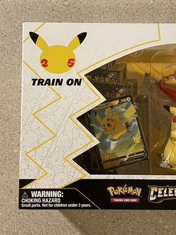 Pokémon 25th Anniversary Celebrations Pikachu VMAX Premium Figure Collection Box Thumbnail
