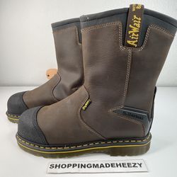 [US 11] Dr. Martens Men's Firth Steel Toe Waterproof Work Boots Drywair Softwair Thumbnail