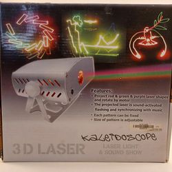 3D Projection Laser Light & Sound Thumbnail