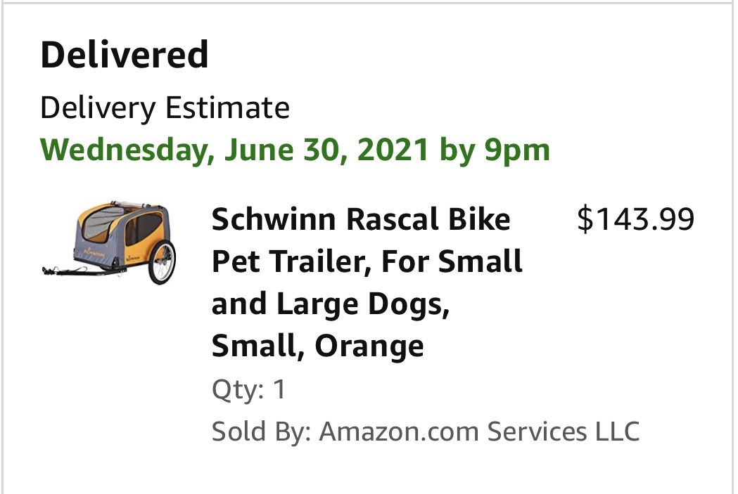 Schwinn Pet Bike Trailer