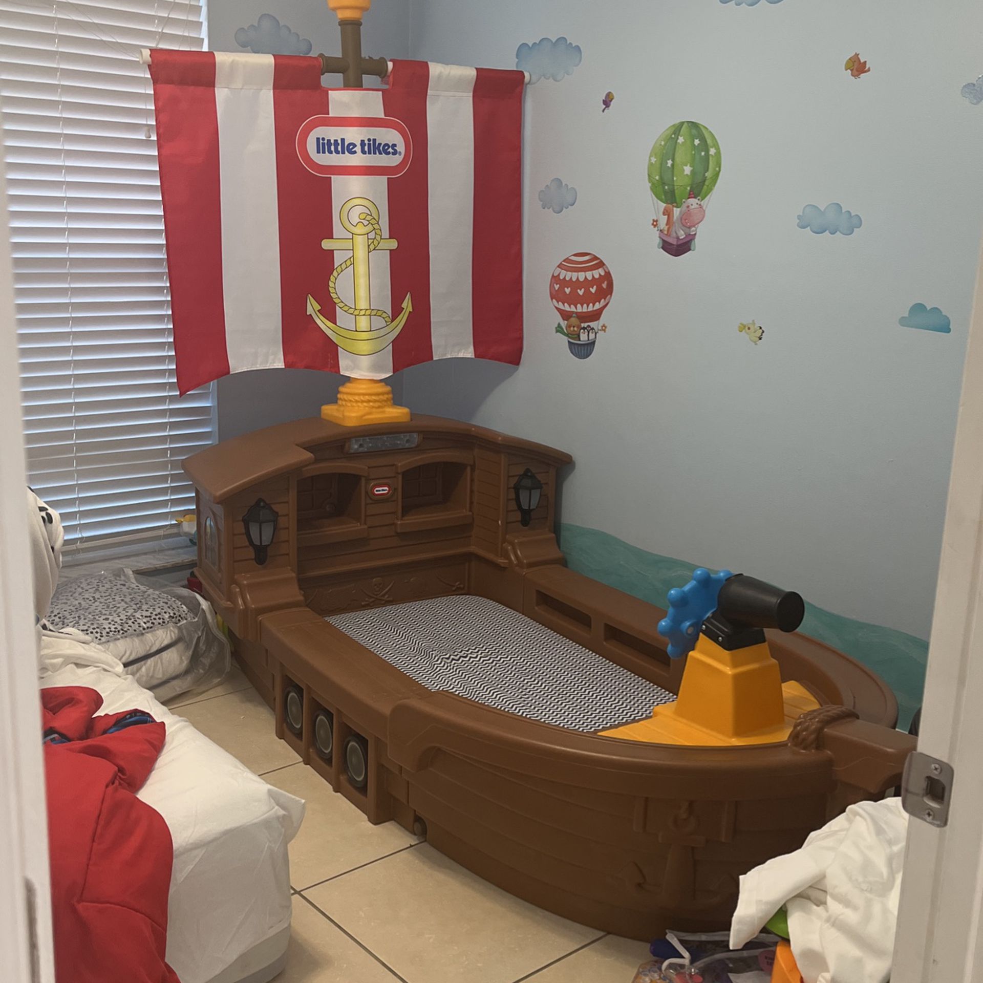 Little Tikes Pirate Bed Frame Included With The Mattress