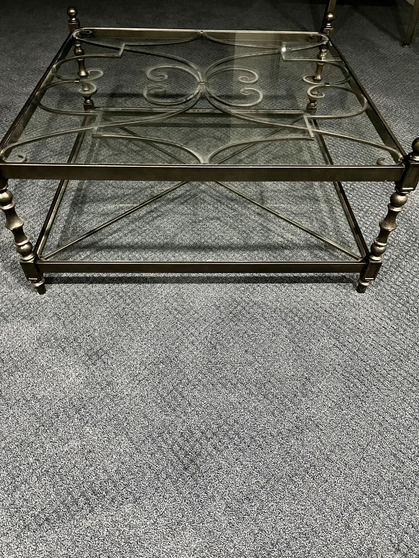 Wrought Iron Coffee Table