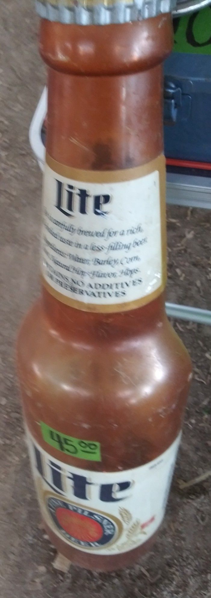 Miller Lite Bottle Lightup Sign