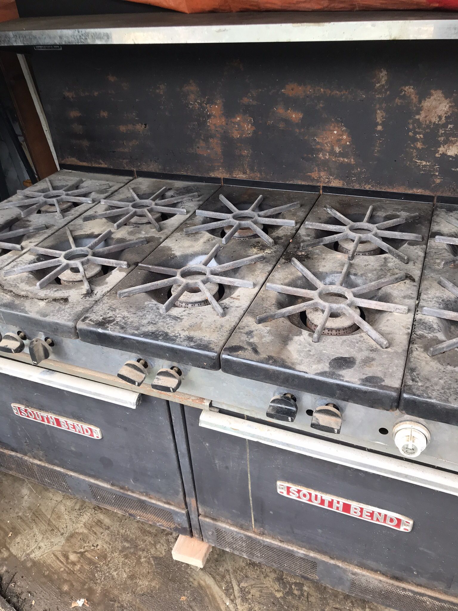 Commercial Stove Oven Combo