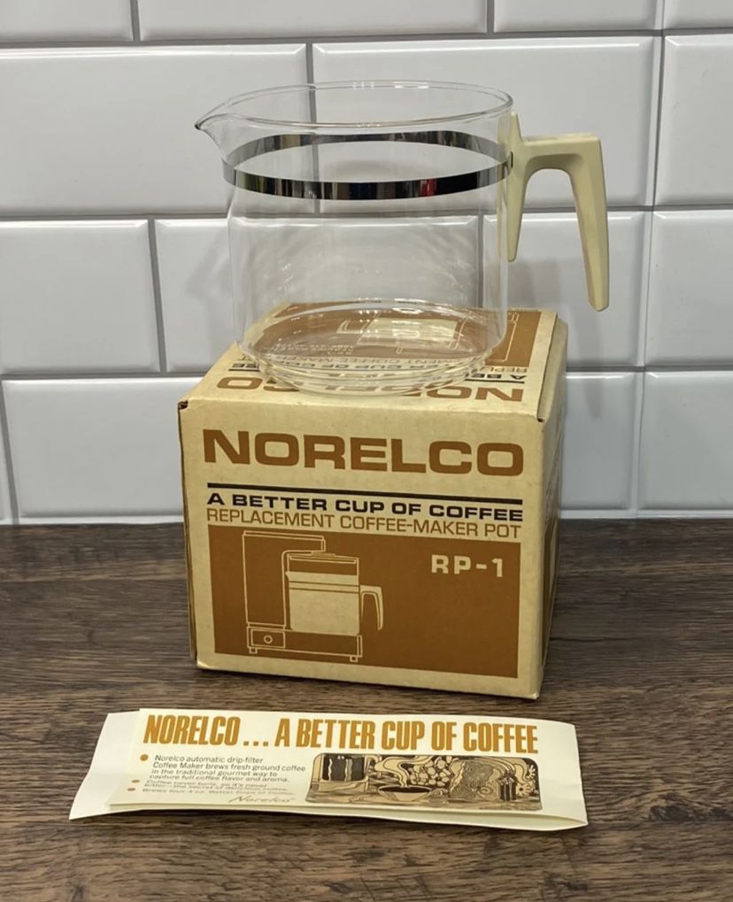Vintage Norelco Coffee Maker Pot