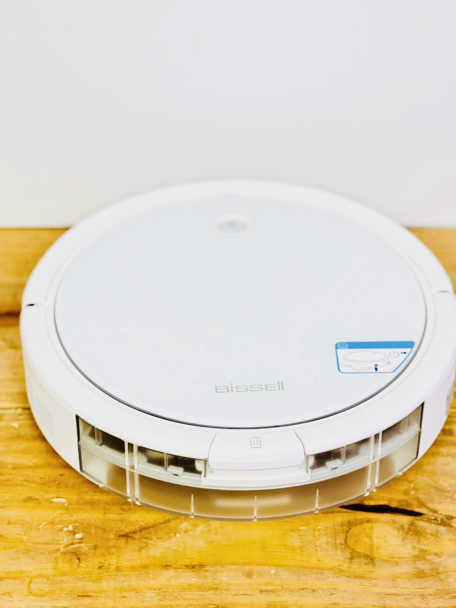 Bissell SpinWave Hard Floor Expert Pet Robot, 2-in-1 Wet Mop and Dry Robot Vacuum, WiFi Connected