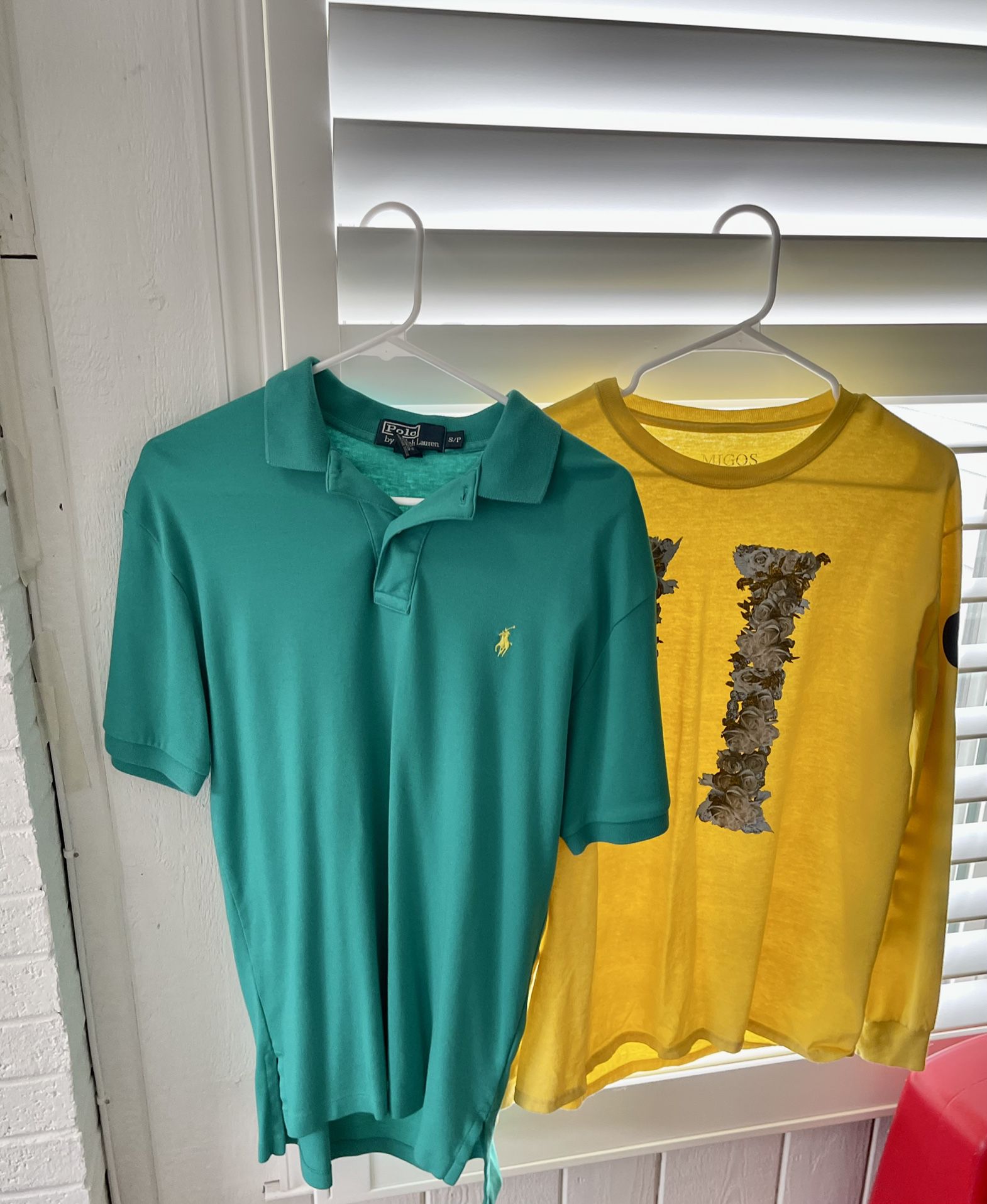 Trendy Teen Or Young Mens Nice Shirts, Ralph Lauren And Minor 