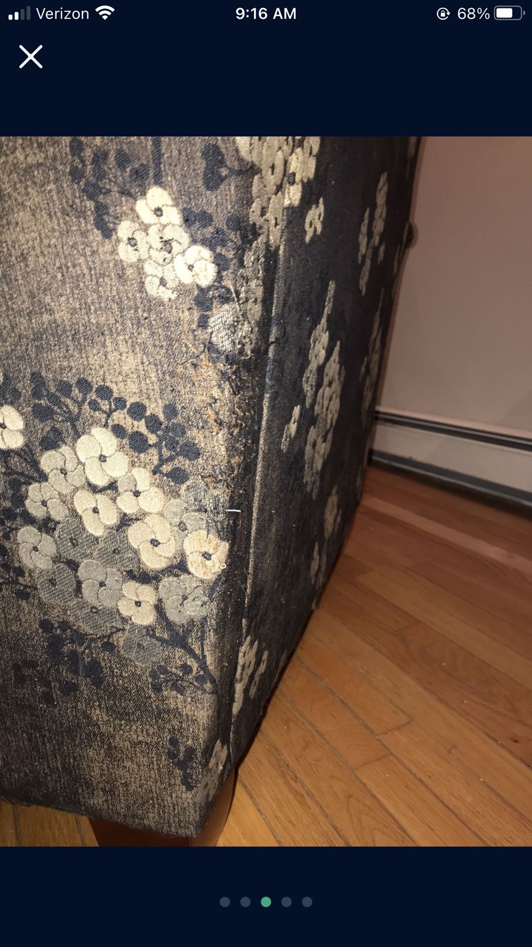 Living Room Chair Custom Designed