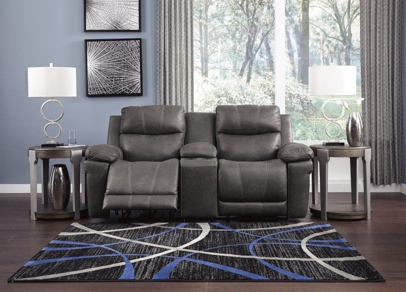 Erlangen Midnight Power Reclining Living Room Set,🚛Entrega el mismo día, 💰Financiamiento disponible