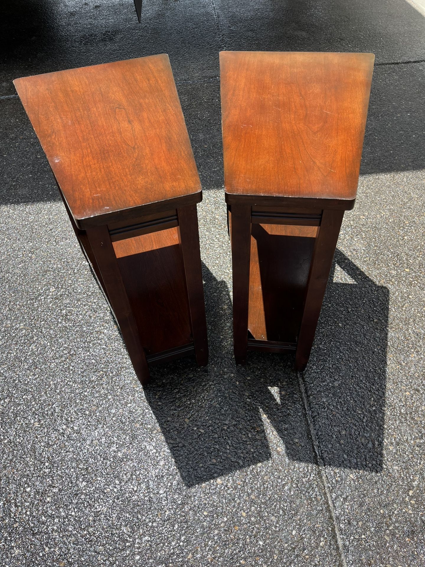 Wedge End Tables