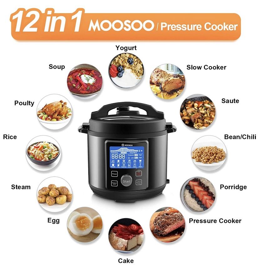 12-in-1 Electric Pressure Cooker