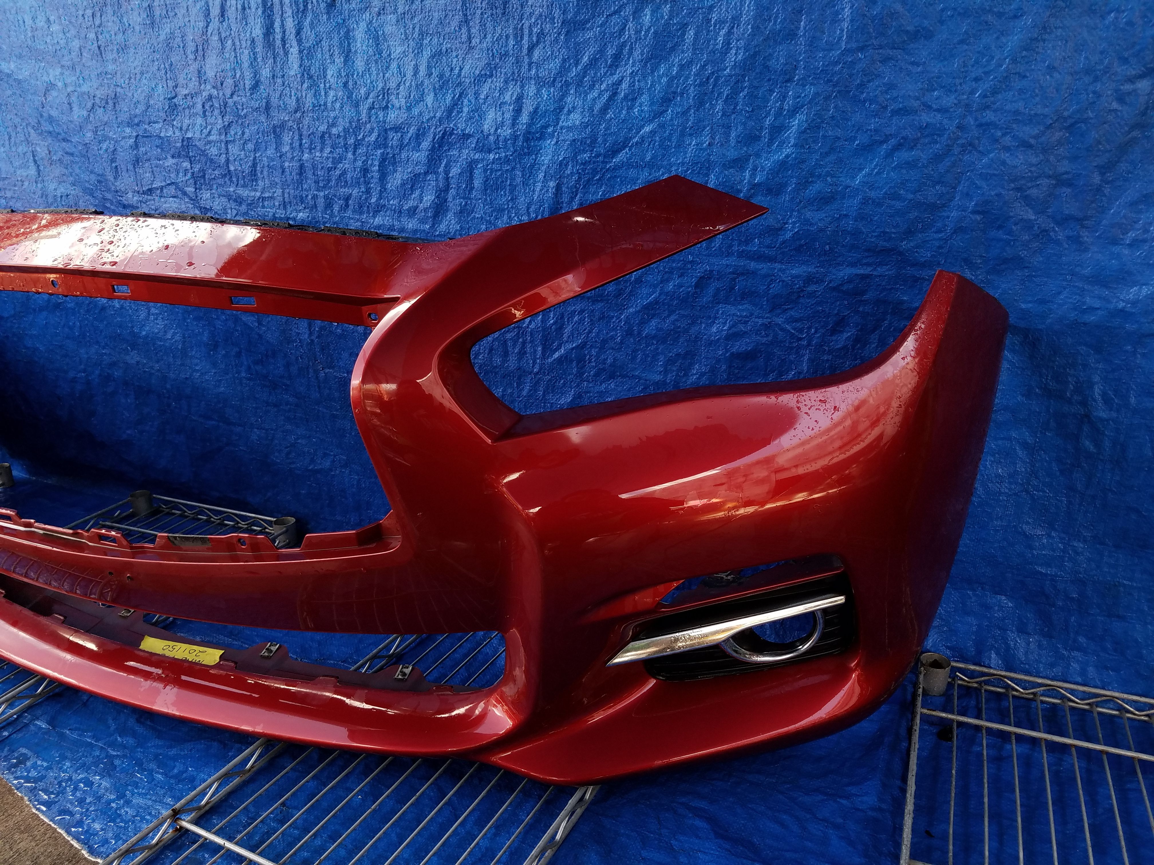 2014 2015 2016 2017 2018 INFINITI Q50 FRONT BUMPER COVER RED for Sale ...