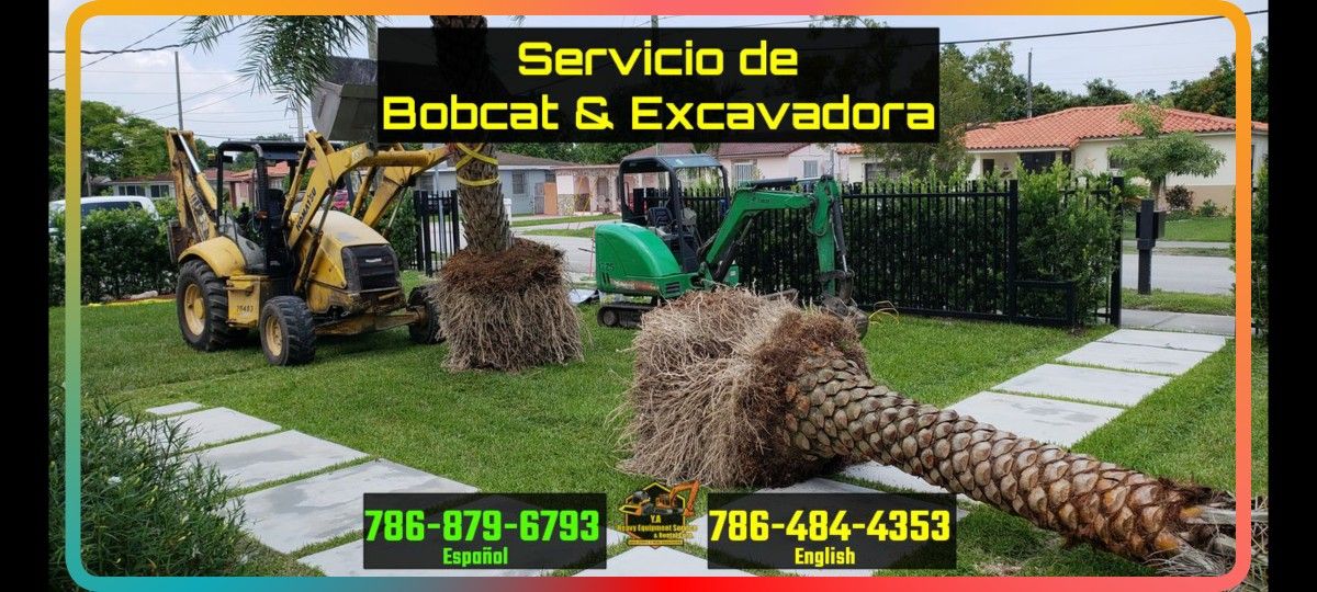 Bob͏cat & Exc͏avator Ser͏vice I h͏ave Dum͏p Tru͏cks 🔵 🏡 ✳️