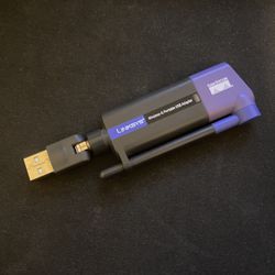 Linksys Cisco WUSB54GP ver. 4 Wireless-G Portable USB Adapter Thumbnail