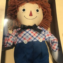 Dakin 12" RAGGEDY ANDY Doll 80th Birthday/ Commemorative Time Limited Edition/ Signature Collection Thumbnail