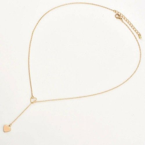 Women's Fashion Jewelry 925 Sterling Silver Gold Plated Infinity Heart Necklace