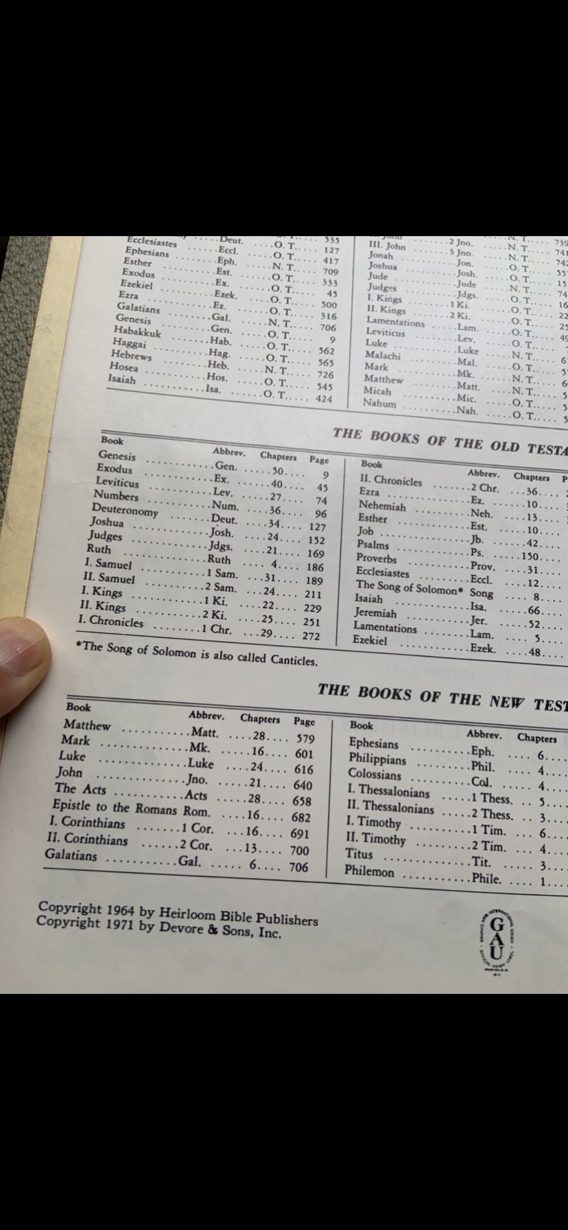 Holy Bible