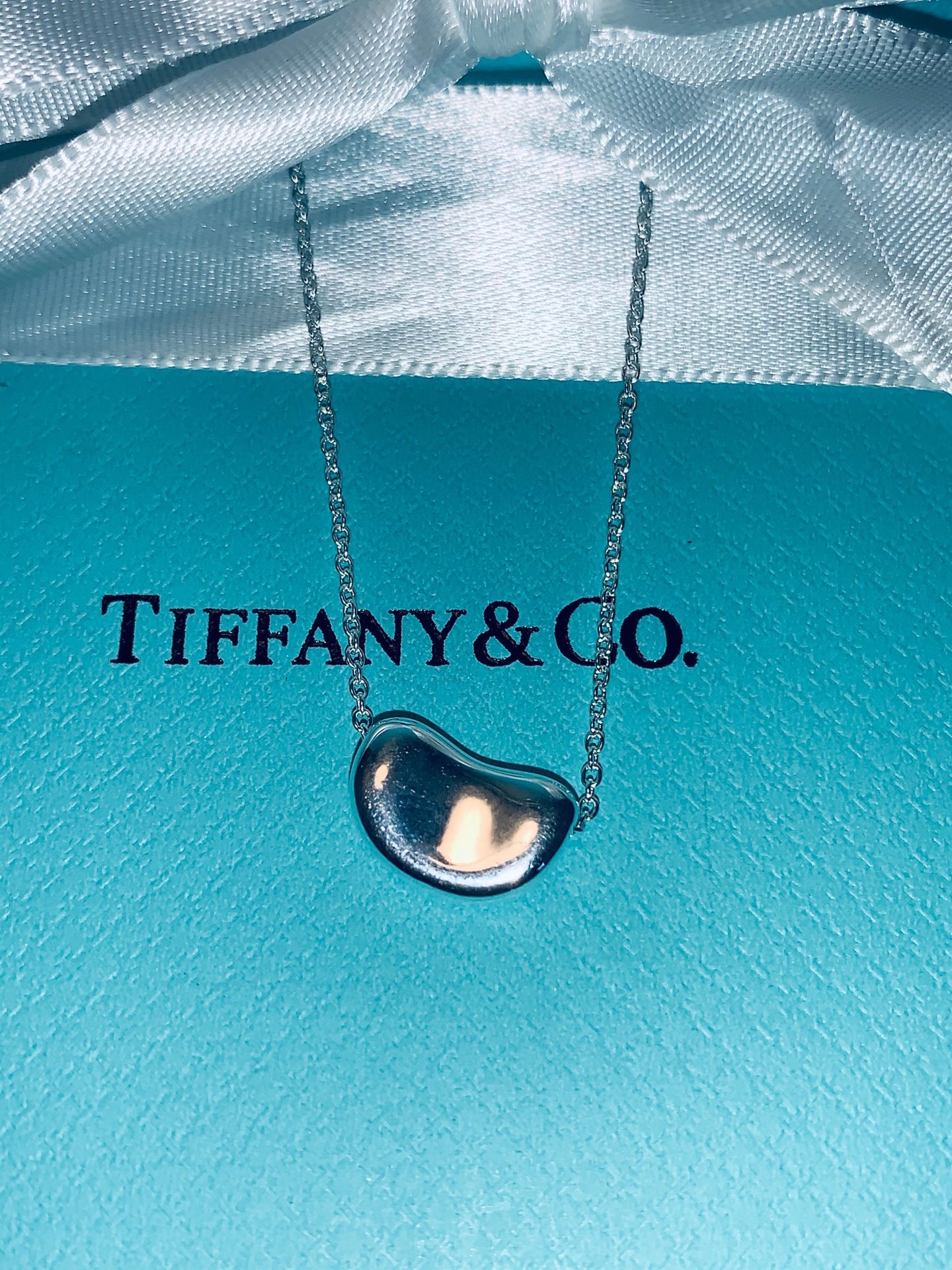 Tiffany and co. Bean necklace