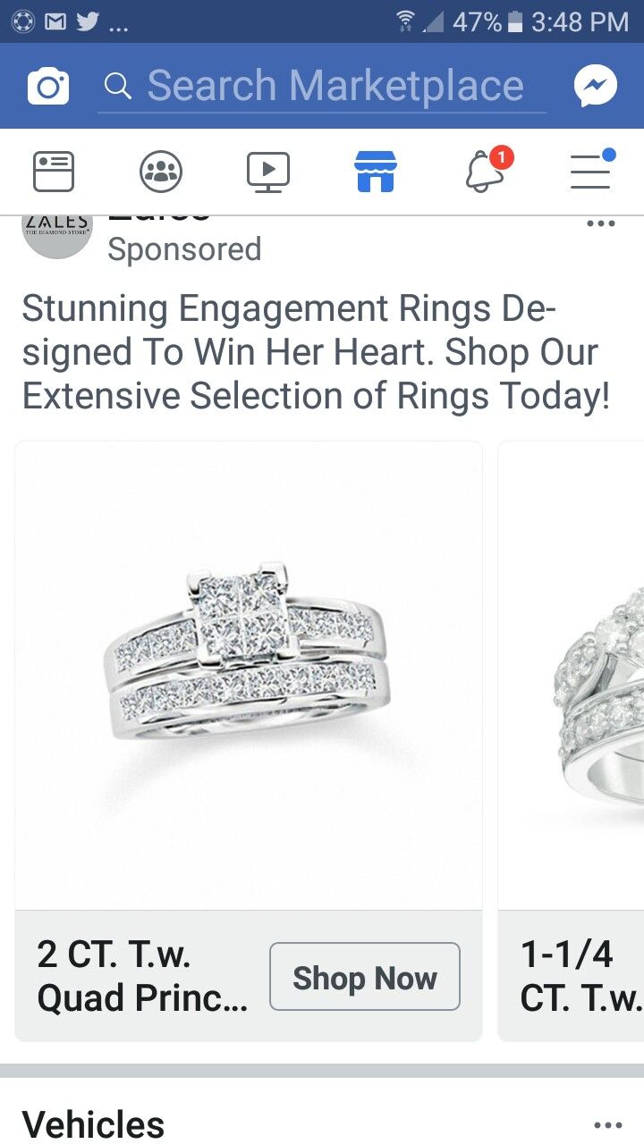2kt.diamonds wedding set