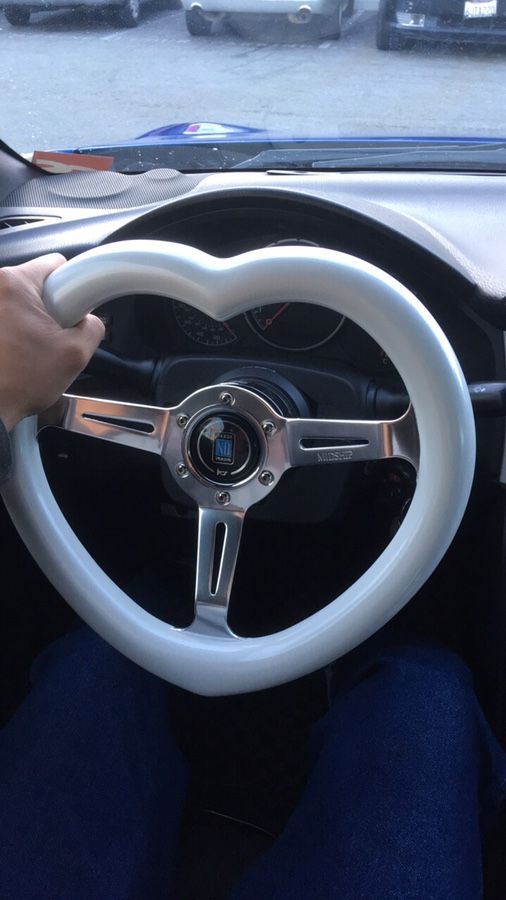 Rare JDM Heart shaped steering wheel for Sale in Downey, CA - OfferUp