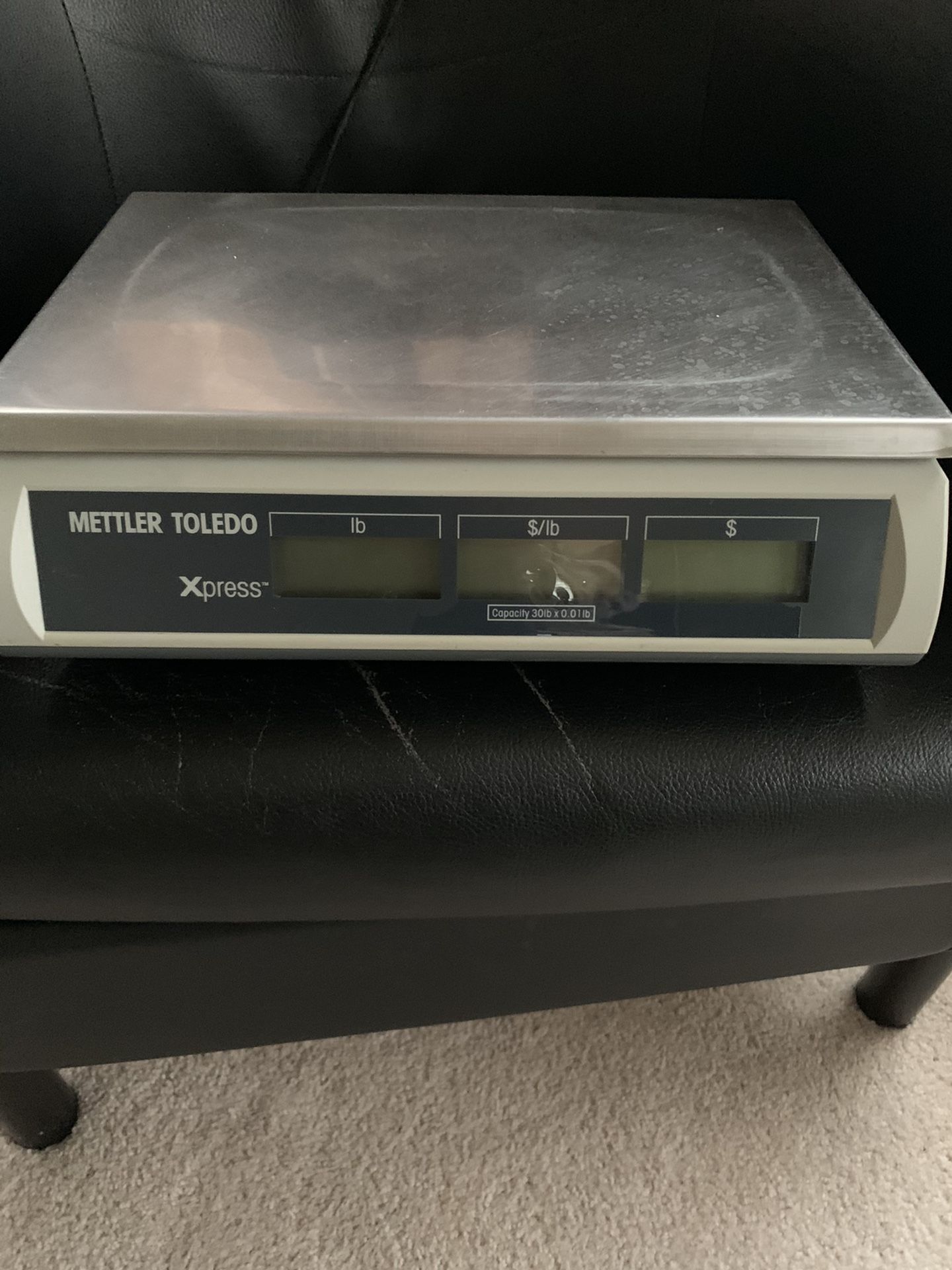 Mettler Toledo Xpress XRT commercial Deli/fudge/candy 30lb scale for