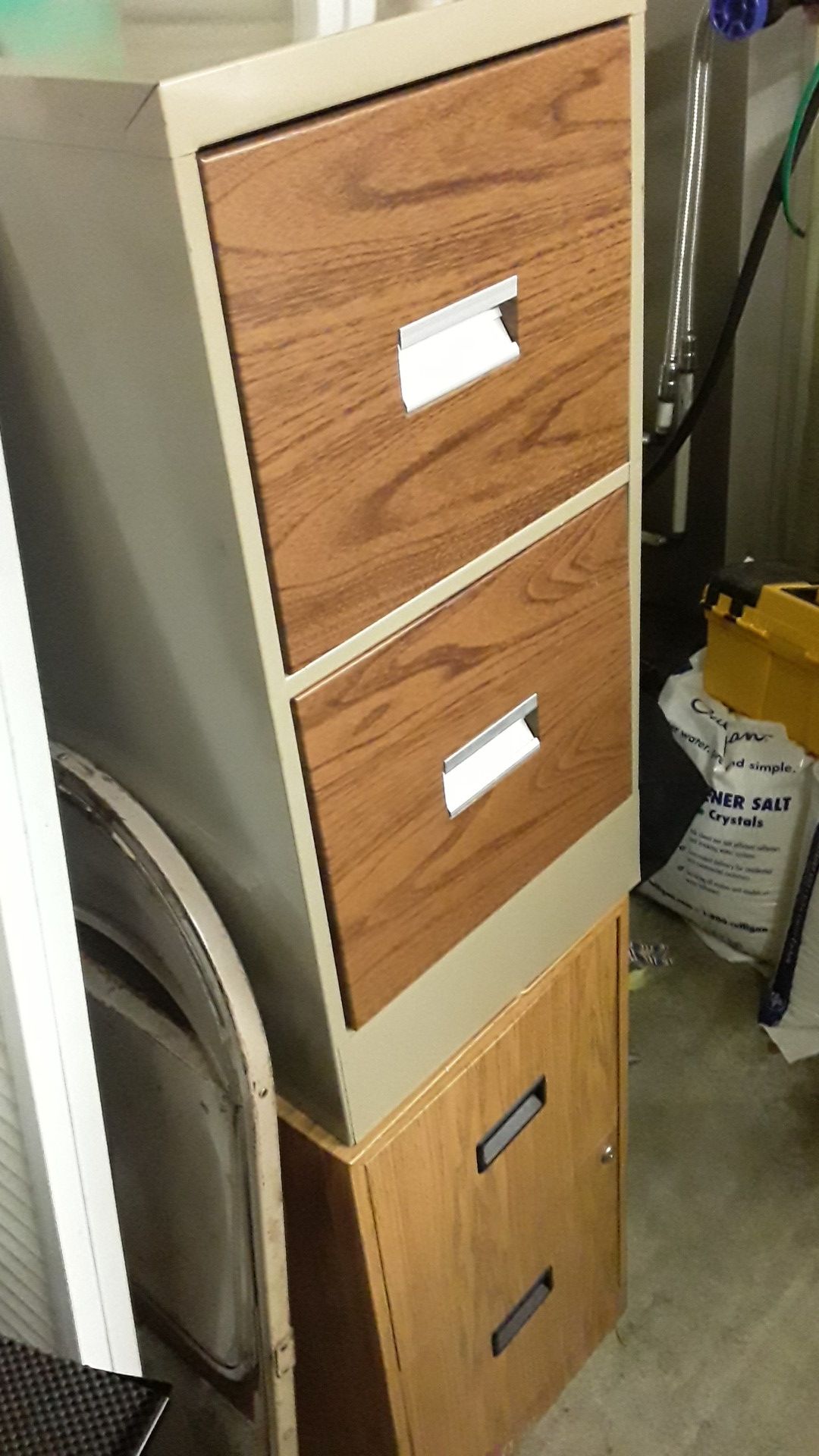 2 drawer file cabinets
