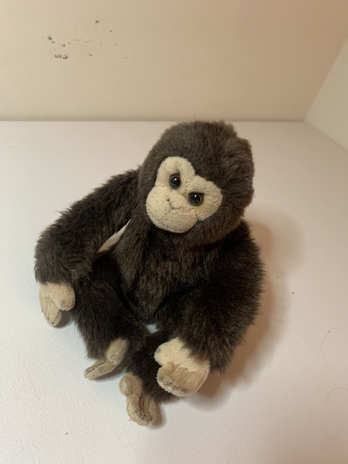 brown stuffed animal monkey