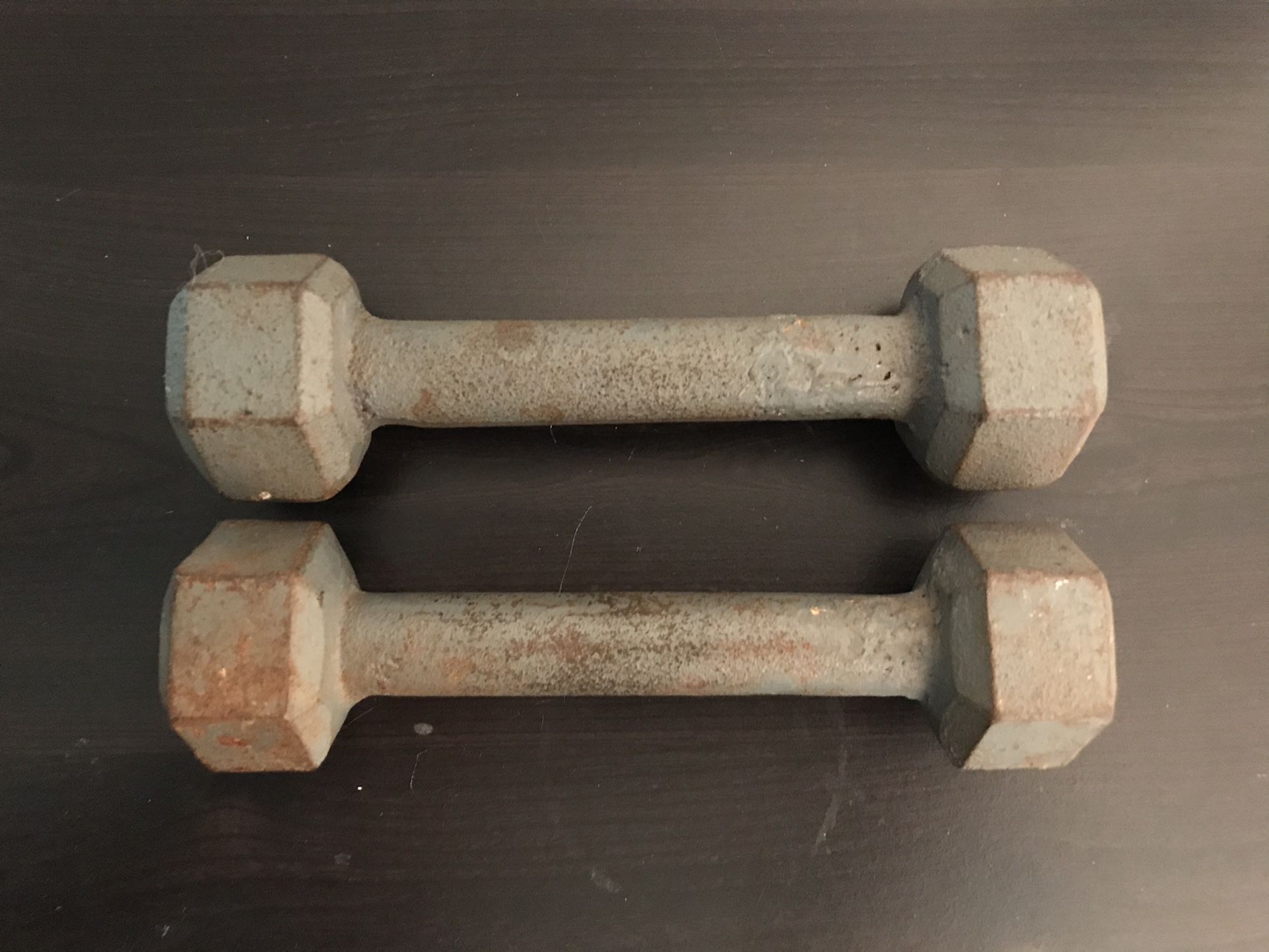 Dumbbells Athletic Works 3lb Iron Dumbbells Fitness Workout Equipment