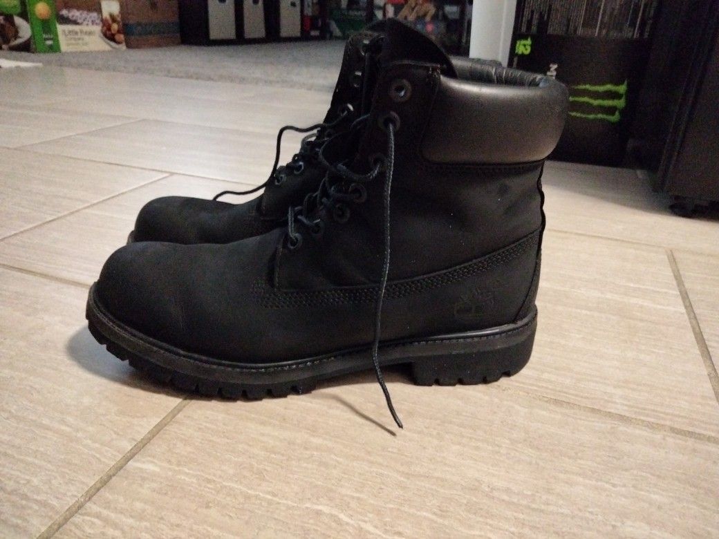 Mens Timberland Boots Size 8.5 $60 Firm Non Steel Toe