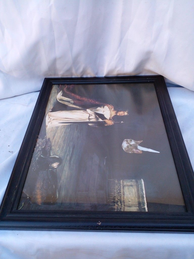 18 x 23 Vintage Print Medieval Warrior Wall Decorative Arts