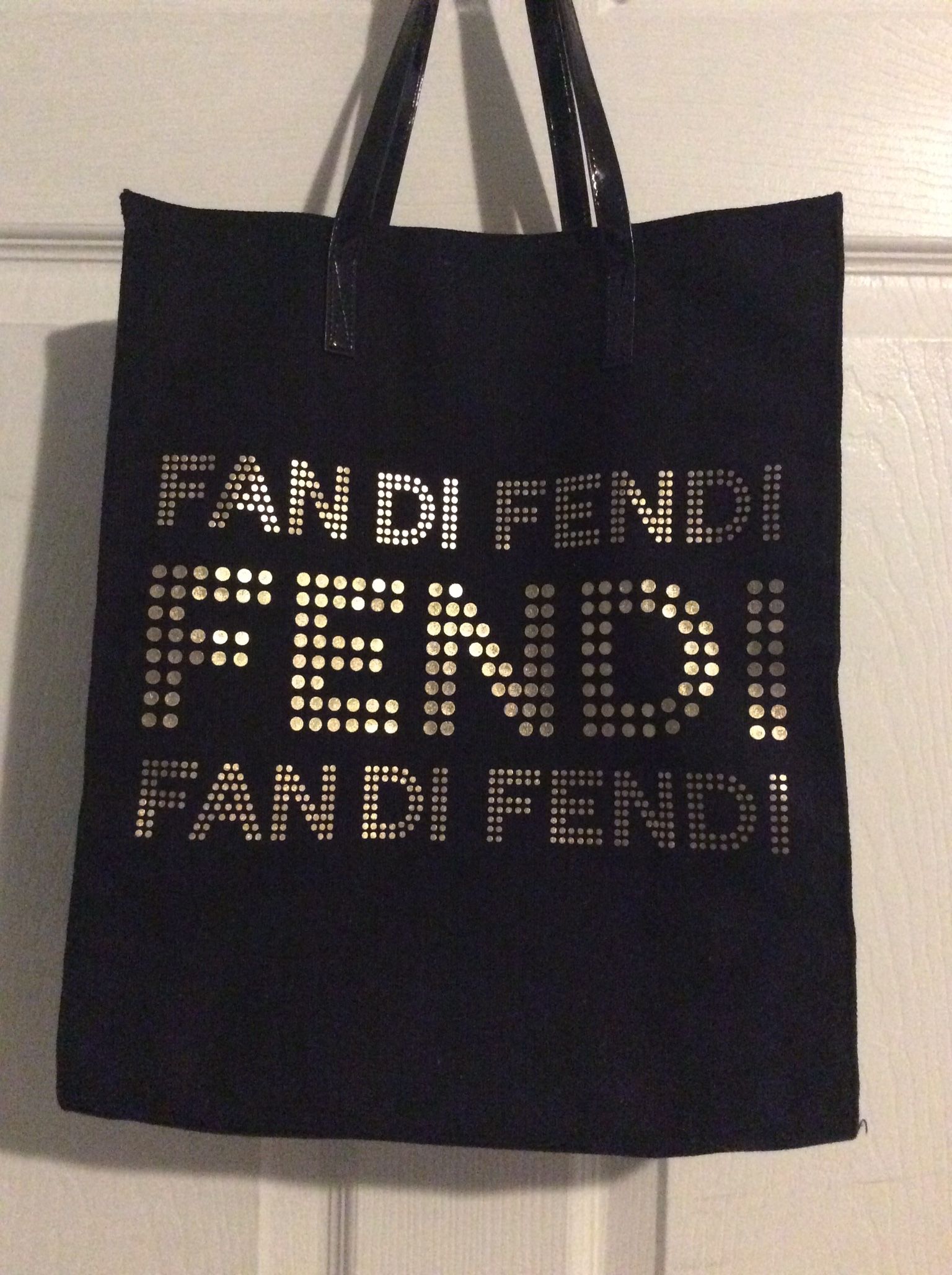 Tote Bag Is a Good Condition Fendi Fan Di Fendi