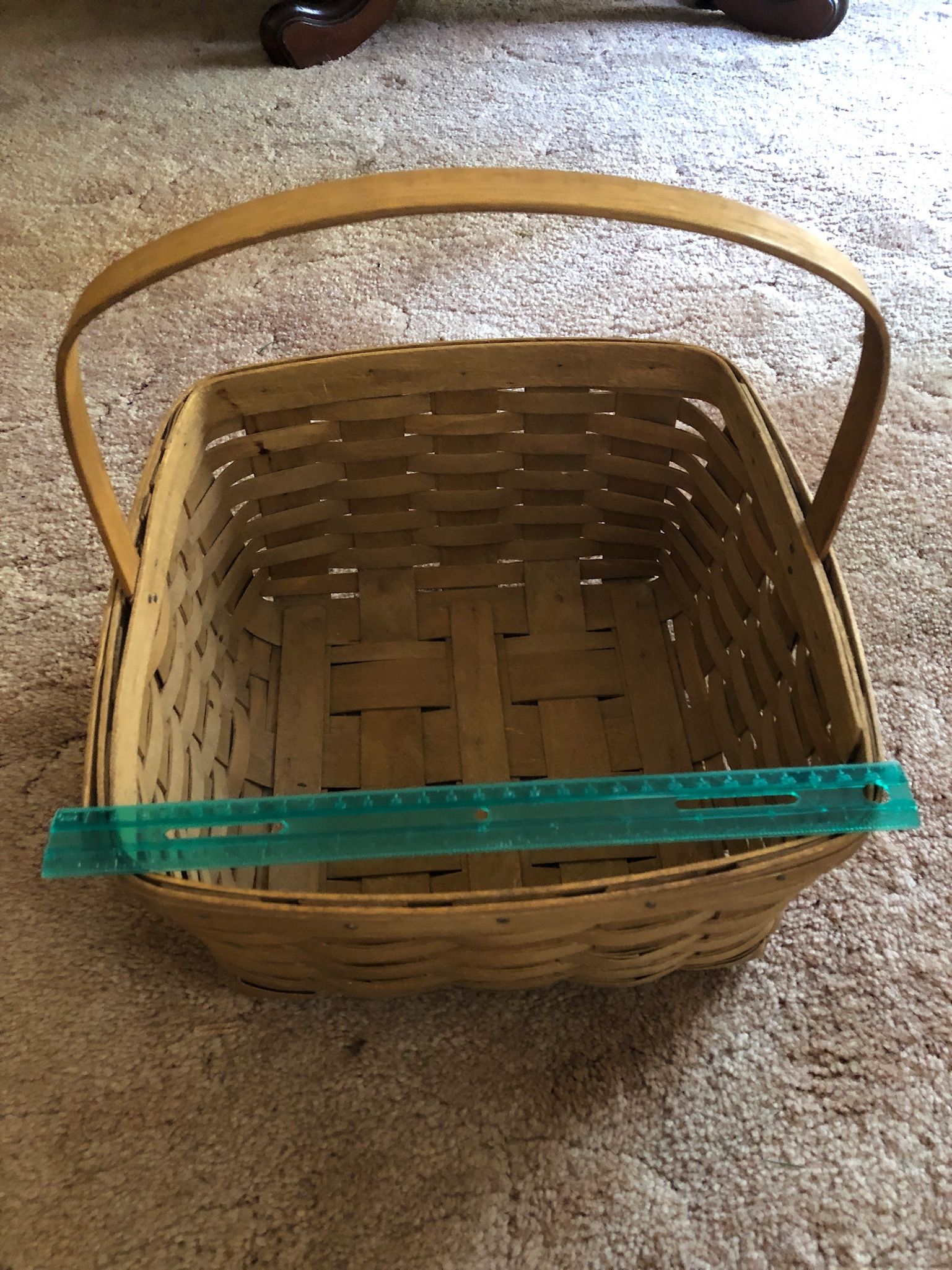 Medium Longaberger Basket From 1985