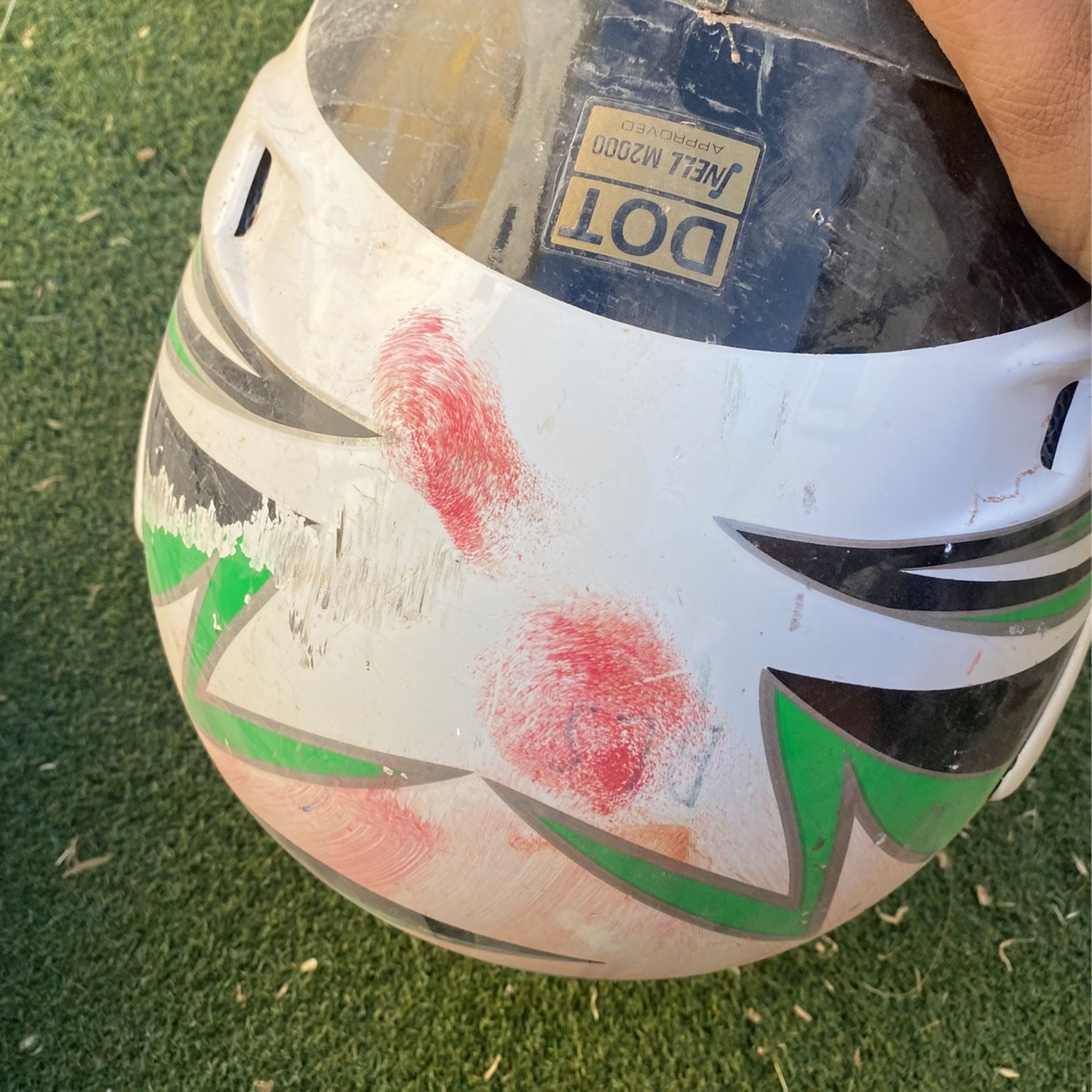 Tony kart go kart helmet
