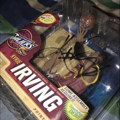 Kyrie Irving Signed Action Figure Thumbnail