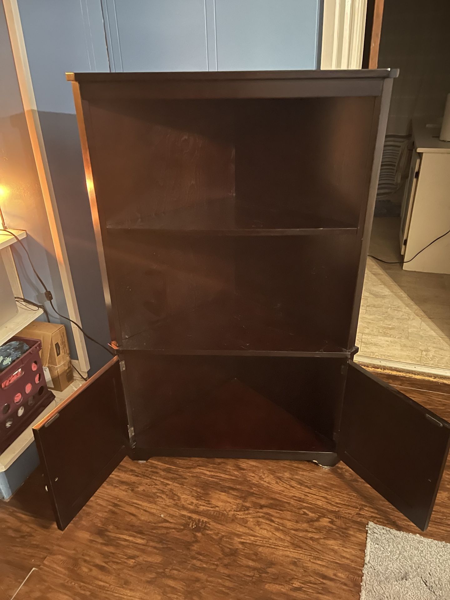 Black Corner Shelf