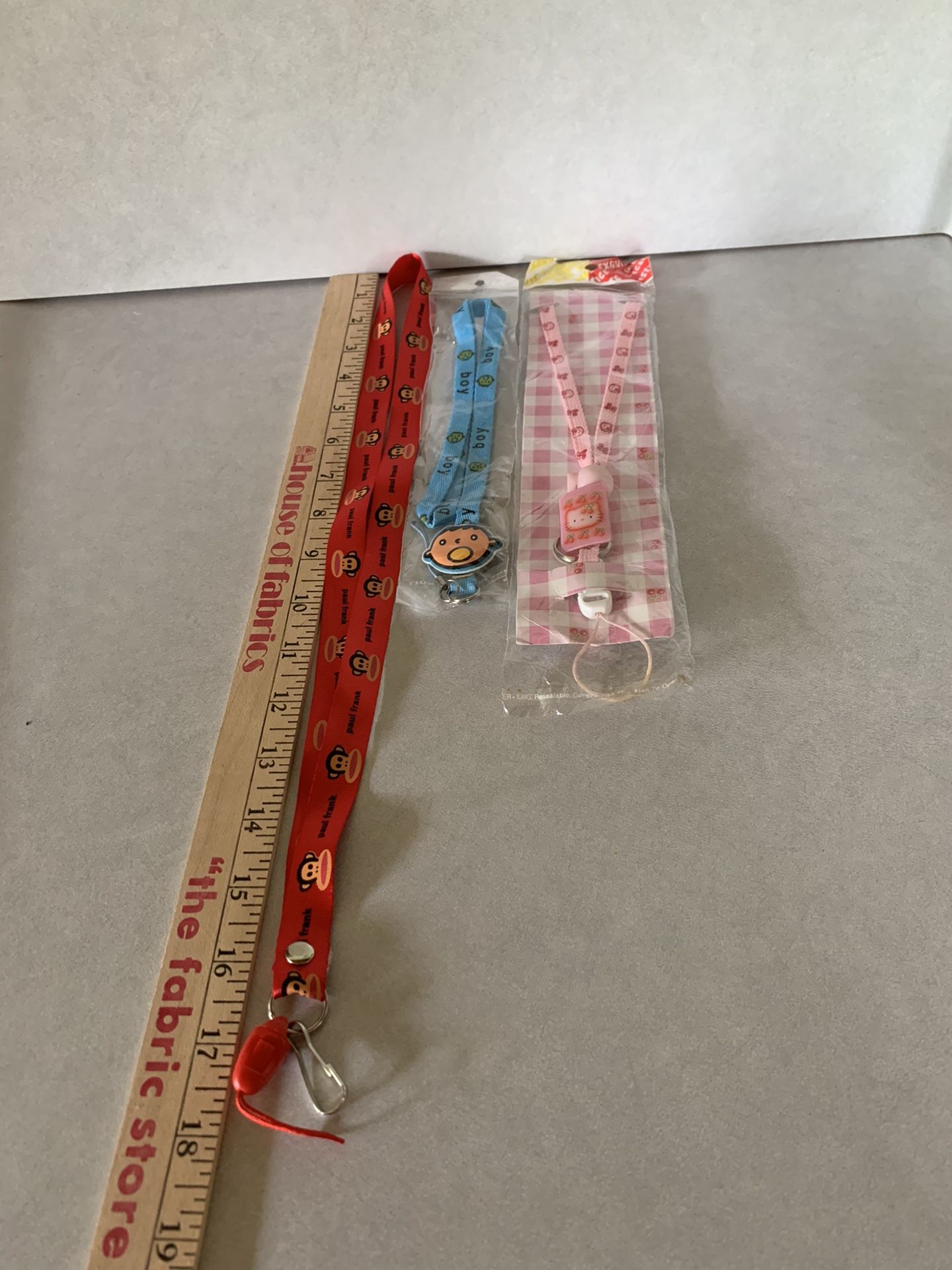 NEW Bundle Of 3 Asian Cartoon Lanyard