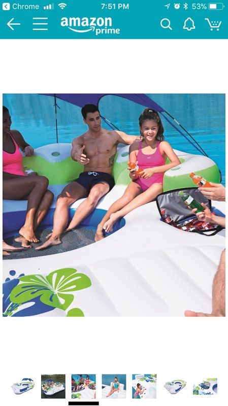 Island float!
