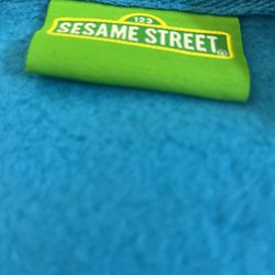 extra large cookie monster sesame street authentic full zip up hoodie Thumbnail