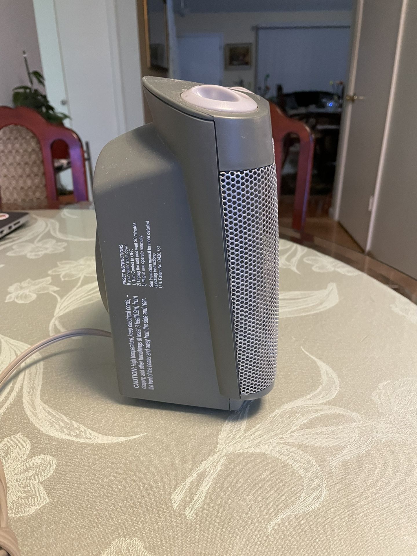 Sunbeam Compact 120V Ceramic Space Heater Model#SCH4062