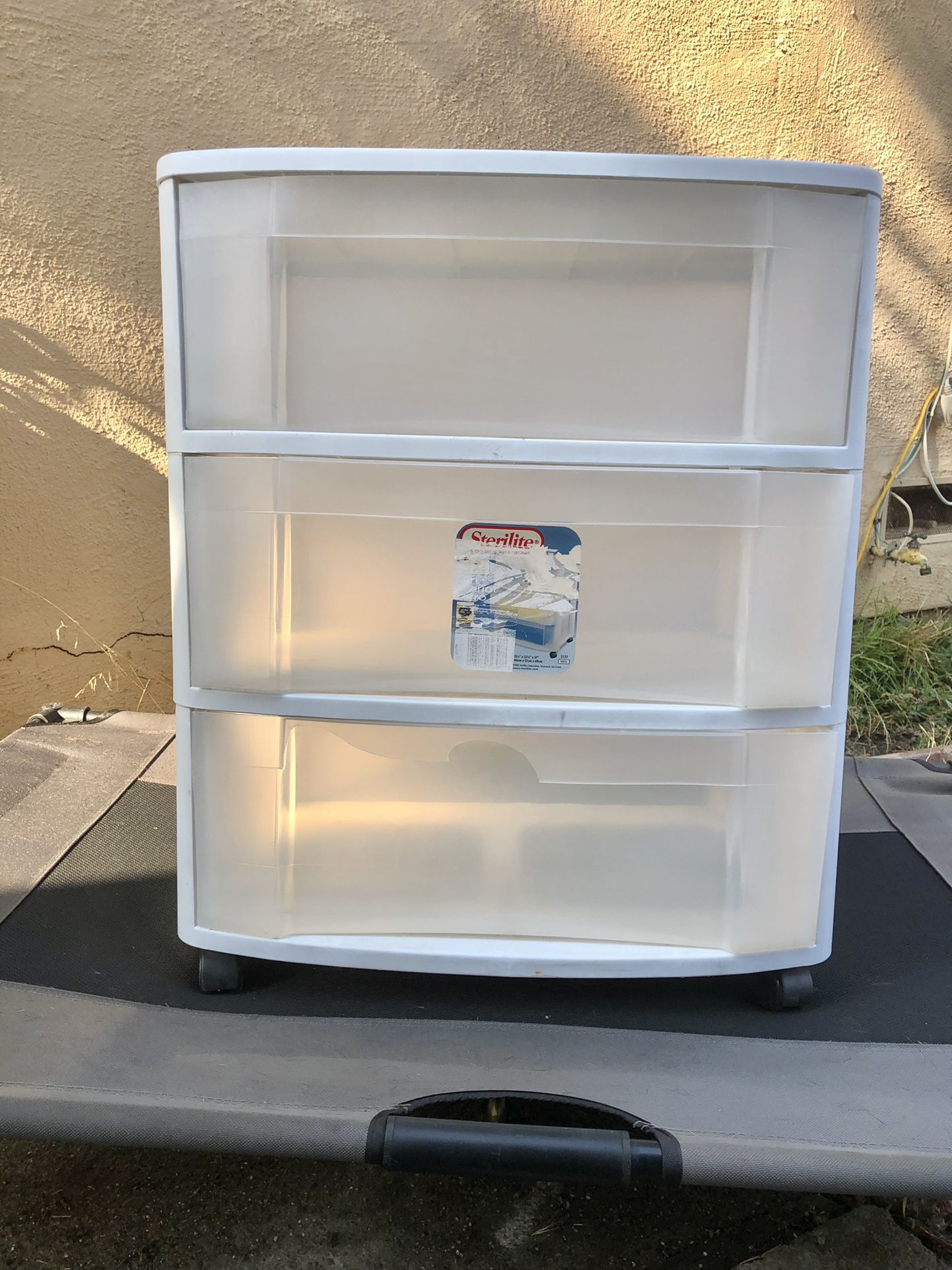Plastic Container (3  Drawers)$10