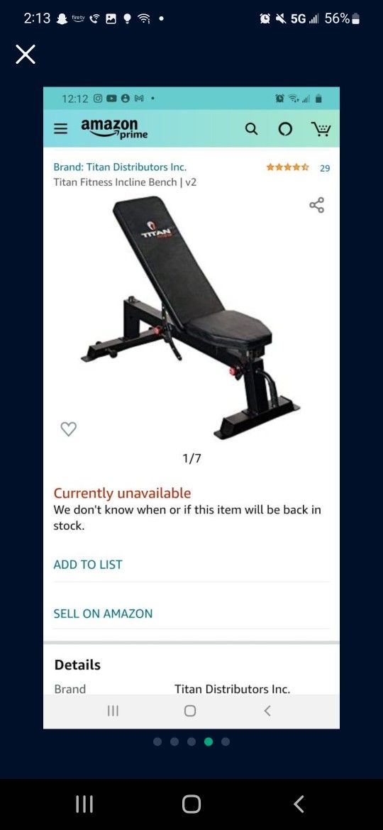 Workout Equipment