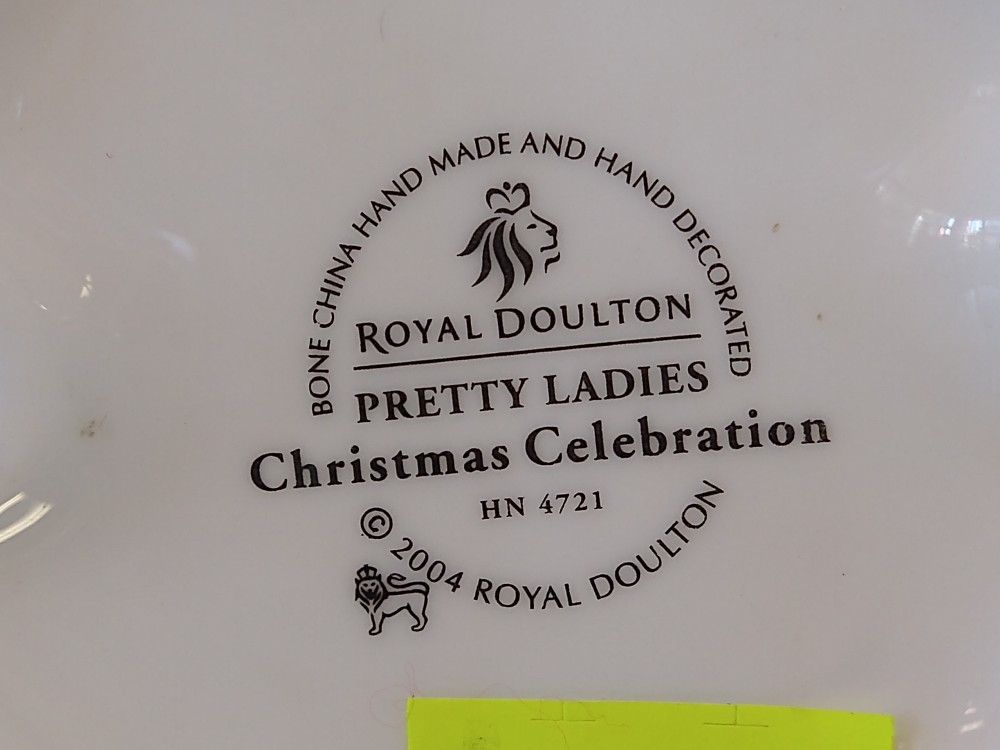 Royal Doulton Pretty Ladies Christmas Celebration 2004